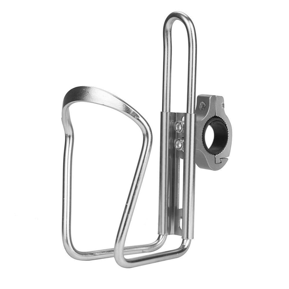 Handlebar Mount Bicycle Bike Cycling Water Bottle Cage Holder Mount W// Bar Clamp