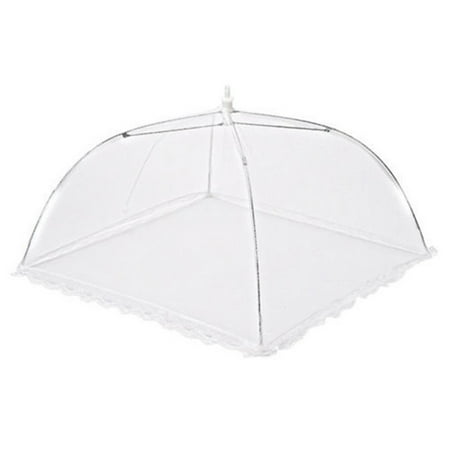 

Julam Dish Umbrella Cover Folding Dust-Proof Mesh Cloth Food Vegetable Cover