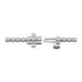 thumbnail image 2 of ARAIYA FINE JEWELRY 925 Sterling Silver Oval and Round Lab Grown Diamond Tennis Bracelets (2 cttw, D-F Color, VS1 Clarity) 7", 2 of 6