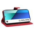 thumbnail image 5 of Flip Case For FOXDOCK Xiaomi Redmi Note 13 4G Card Slots and Kickstand Function Skin Feel Leather, 5 of 5