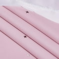 thumbnail image 3 of NICETOWN Kids Girls Bedroom Pink Curtains, Star Cutout Blackout with White Sheer Pastel Nursery Window Curtain Panels (Lavender Pink, 2Pcs, W52 x L84), 3 of 7