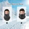 thumbnail image 6 of Balaclava Ski Mask for Men Windproof Thermal Winter Scarf Mask Women Neck Warmer Hood Blue, 6 of 7