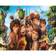 thumbnail image 1 of Cuadros Decorativos Kits de pintura de diamantes DIY de The Croods taladro redondo completo decoración de arte de pared para el hogar Likrtyny embutido en tela, 1 of 8
