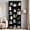 Black, variant on 17-Cube Storage Organizer Bookcase, Open Display Shelf for Living Room, White
