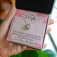 thumbnail image 2 of To My Wife You're a Breath of Fresh Air Infinity Knot Necklace Message Card, 2 of 17