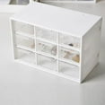thumbnail image 6 of 9 Grids Desktop Storage Box Jewelry Drawer Dust-proof Woman Girl Pearl Beads Storage Boxes Plastic Cosmetic Earrings Makeup Container Organizer, 6 of 7