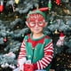 thumbnail image 5 of Festival Party Dress Up Sparkling Santa Claus Eyeframe Christmas Photo Accessories, Santa Claus Eyeframe, Christmas Party Decor, Festive Holiday Photo Prop, Glittery Frame, Foldable Design,, 5 of 7