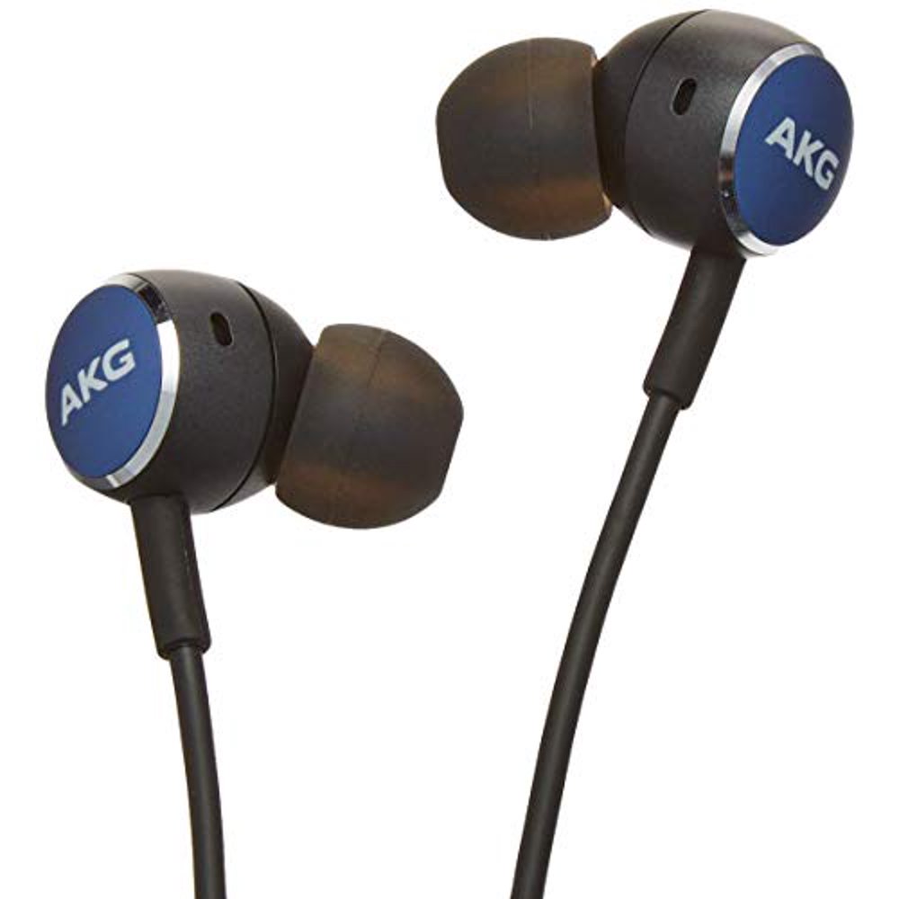 AKG Y100 Wireless Bluetooth Earbuds Blue (US Version) (Renewed
