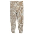 thumbnail image 5 of GrmtClth Drawstring Waist Wrinkle Resistant Realtree Branch Jogger Loungewear Pants for Men Soft Oversized Breathable Night Pants Khaki L, 5 of 6