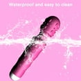 thumbnail image 5 of Centerel Vibrators Wand Massager Personal Massager with 8 Speeds 20 Vibration Modes,Rose Red, 5 of 9