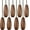 Brown, variant on Ceiling Fan Chain Pulls Decorative Extension 12 Inches Wooden Pull Chain Fan Pulls Set Ornaments for Ceiling Light Lamp Fan Chain, Pack of 8