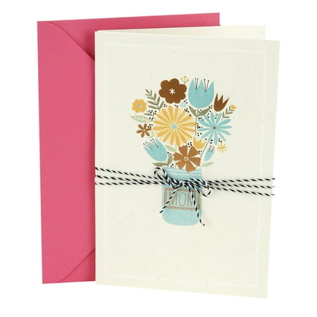 Hallmark Birthday Greeting Card to Mother (Bouquet in