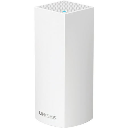 Linksys Velop Tri-Band Home Mesh WiFi System - WiFi Router/WiFi Extender for Whole-Home Mesh Network (1-pack,