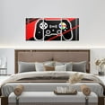 thumbnail image 2 of Erosebridal Gamer Office Wall Artwork Posters 12" x 16" 3 Piece Red Game Controller Canvas Wall Art for Living Room Children Gaming Gifts Picture Wall Decor Gaming Red Black Wall Painting, 2 of 5