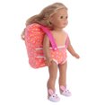 thumbnail image 4 of Doll Backpack Carrier Creative Doll Back Carrier Doll Accessories for 18in Doll, 4 of 8