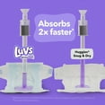 thumbnail image 4 of Luvs Platinum Protection Baby Diapers Size 1, 116 Count, 4 of 11