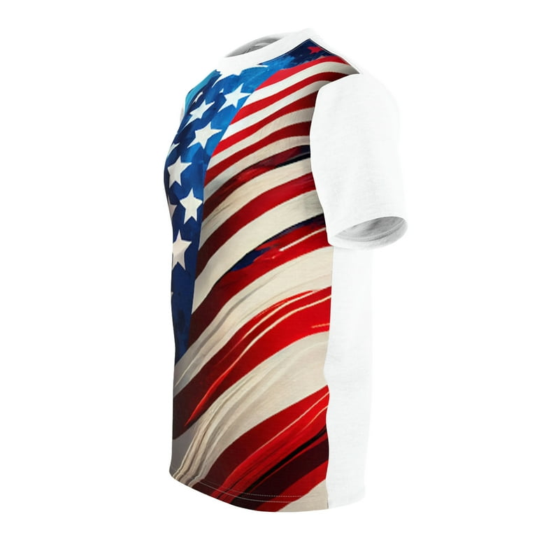 Patriotic Pride Live Proud USA T Shirts S 3XL