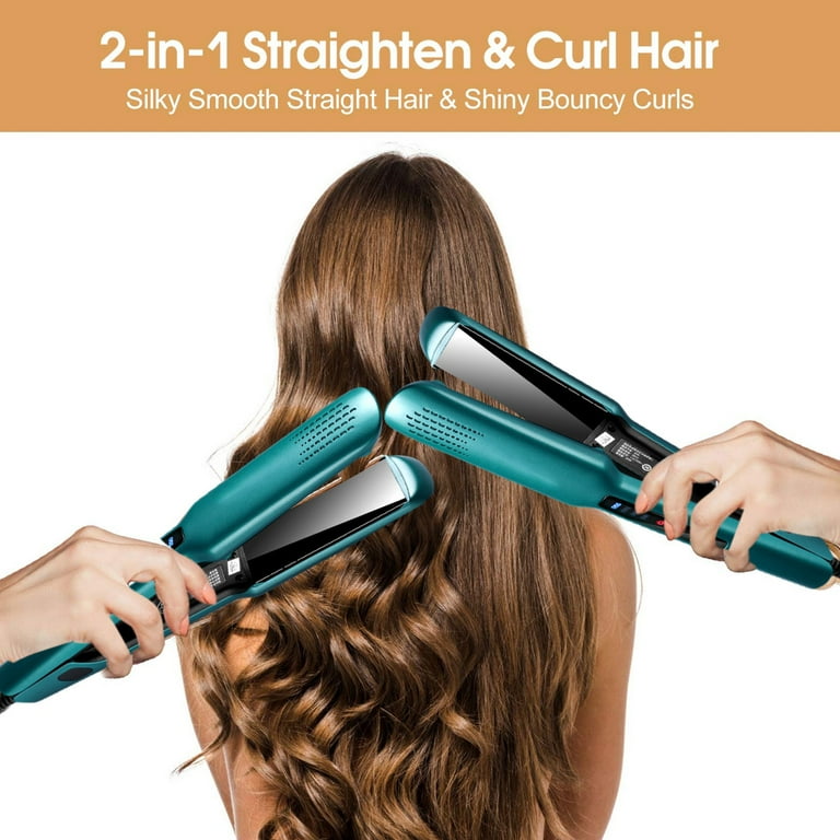 How to curl hair fast with straightener hotsell