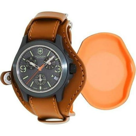 Swiss Army Victorinox Original LE Leather Chronograph Mens Watch 241594