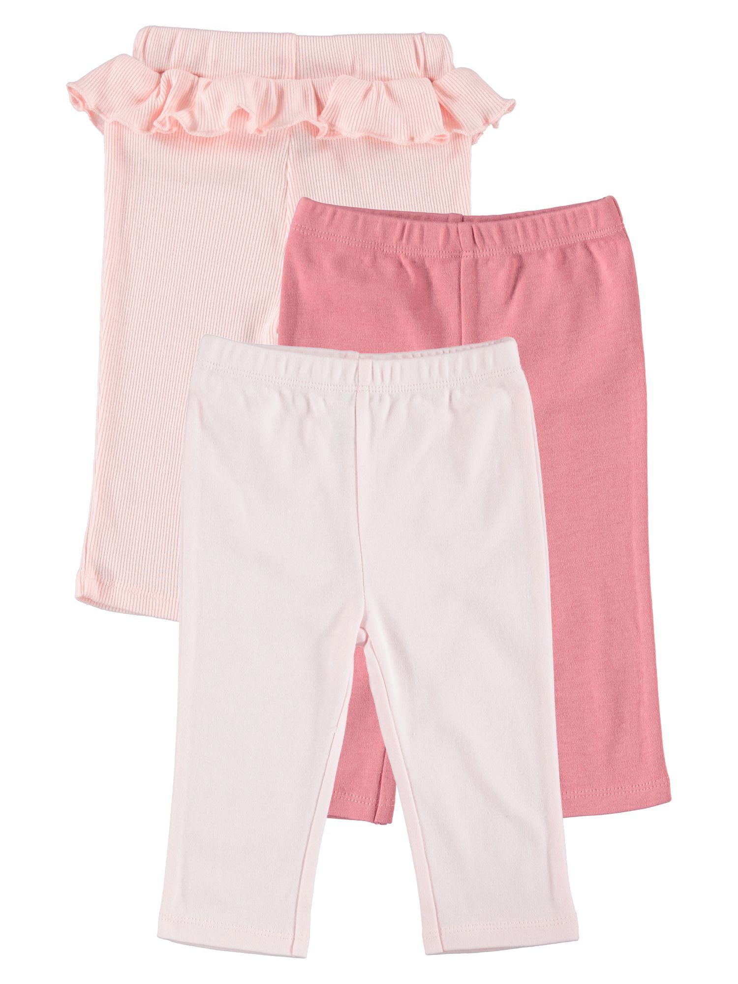 Chick Pea Baby Girl 3 PK Pant Set, Sizes Newborn24 Months