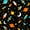 Color 2, variant on Peel and Stick Wallpaper Colorful Cartoon Space UFOs Planets Stars Purple Wall Mural 17.7in x 9.8ft Self Adhesive Removable Wall Paper Renter Friendly Wallpaper for Nursery Bedroom Cabinets