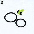 thumbnail image 1 of 3-Piece Fishing Rod Secure Hook Keepers/Lure Holders, Green, 1 of 4