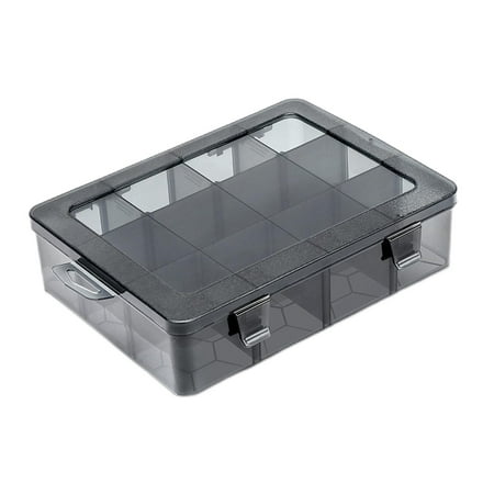 

Tool Storage Box Container Case Organizer Jewelry Small Accessories Hardware 12 Grids