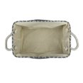 thumbnail image 4 of DII Collapsible Polyester Storage Basket Or Bin with Durable Cotton Handles, Home Organizer Solution for Office, Bedroom Closet, Toys, and Laundry, Medium-16x10x12, Stained Glass Navy, 4 of 9