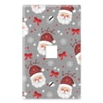 thumbnail image 1 of WIRESTER 1-Port Wall Plate for Keystone Jacks Modular Inserts Ethernet Cable, Hohoho Santa Claus Saint Nicholas, 1 of 6