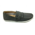 thumbnail image 2 of Polar Fox Mens Gray Slip on Casual Driving Boat Shoes Buckle Design Styled In Italy, 2 of 6