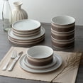 thumbnail image 2 of Noritake ColorStax Ombre Umber 12-Piece Dinnerware Set, Service for 4, 2 of 6