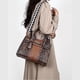 thumbnail image 4 of Women Pu Fashion Designer Handbags Crossbody Bags Top Handle Satchel With Detachable Strap Luxury Tote Bag, 4 of 4