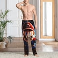 thumbnail image 6 of Lsque Mario Print Men's Pajama Pants, Lounge Pant - Comfortable Home Wear,Elastic Waistband, Stylish Design-XX-Large, 6 of 9