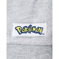thumbnail image 4 of Sudadera con capucha con cremallera para niños Pokémon, gris, manga larga, 7-8 años, 4 of 5