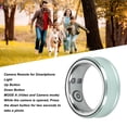 thumbnail image 4 of Smart Ring Health Tracker, BT 5.1 Sleep Body Temperature Monitoring Step Counter Smart Health Ring, IP68 Smart Ring With NFC, Video Scrolling, Book Page Flipping, 4 of 7