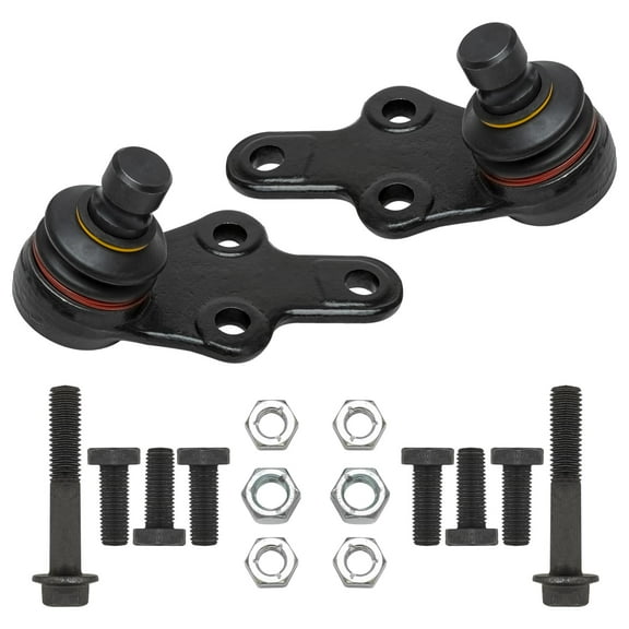 Detroit Axle - 2 Front Lower Ball Joints for 2013-2018 Ford Focus, 2014-2018 Transit Connect, Lower Ball Joints Pair Assembly Replacement