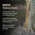 thumbnail image 4 of Brazos Free Form Hawthorn Wood Walking Stick 55 Inch Height, 4 of 11