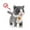 C, variant on ZJNGJC 2026 Froplay Interactive Robot Toy with Remote Control Leash Sensing Voice Mimic Licking Tongue Motion Realistic Sounds Soft Puppy Companion C
