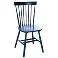 thumbnail image 3 of SAFAVIEH Parker Solid 17 in. H Spindle Dining Chair, Navy, Set of 2, 3 of 7
