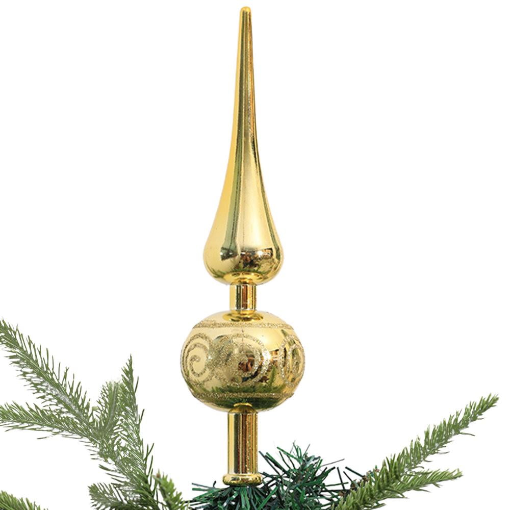 Ksruee Christmas Treetop Christmas Tree Finial Stand Classic Christmas