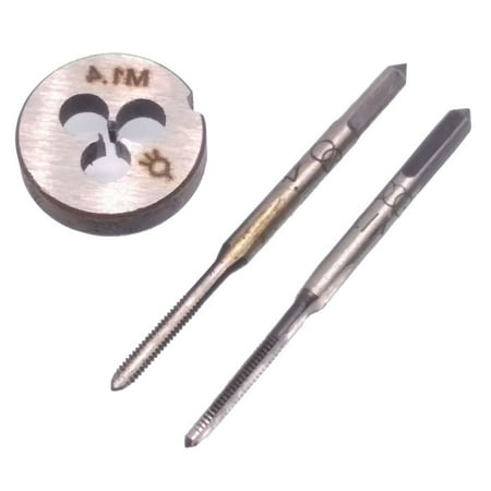 

HSS M1.4 x 0.3mm Taper & Plug Tap & M1.4 x 0.3mm Die Metric Thread Right Hand