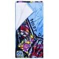 thumbnail image 3 of Dean Russosoft Peluche Coton Serviette de Bain Piscine Mysterio Regard Chat Multicolore, 3 of 3