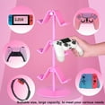 thumbnail image 2 of Game Controller Stand 3 Tier,Headphone Holder, Adjustable Gamepad Headset Hanger for All Universal Gaming PC Accessories, for Xbox PS4 PS5 Switch, 2 of 7