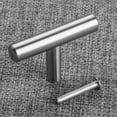 thumbnail image 6 of 1pc Useful Home Hardware Furniture Component Cabinet Handles Stainless Steel  Knobs Wardrobe Pulls Door Knobs T-Bar Handle 10X160X250, 6 of 8