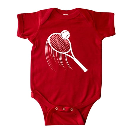 

Inktastic Swinging Tennis Racket Gift Baby Boy or Baby Girl Bodysuit