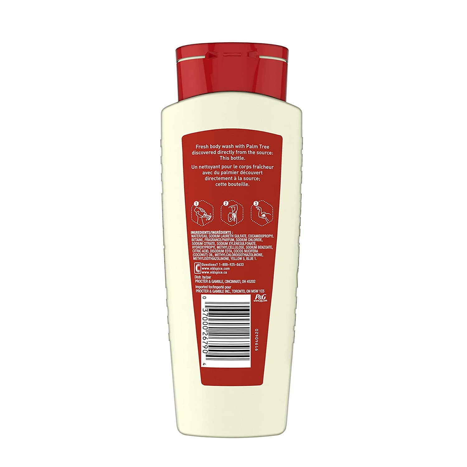 Old Spice Body Wash for Men, Fresher Fiji Scent, Fresher Collection,16 oz - Pack of 2