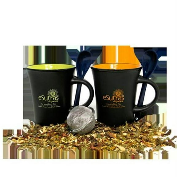 Mug Set - Blue And Orange