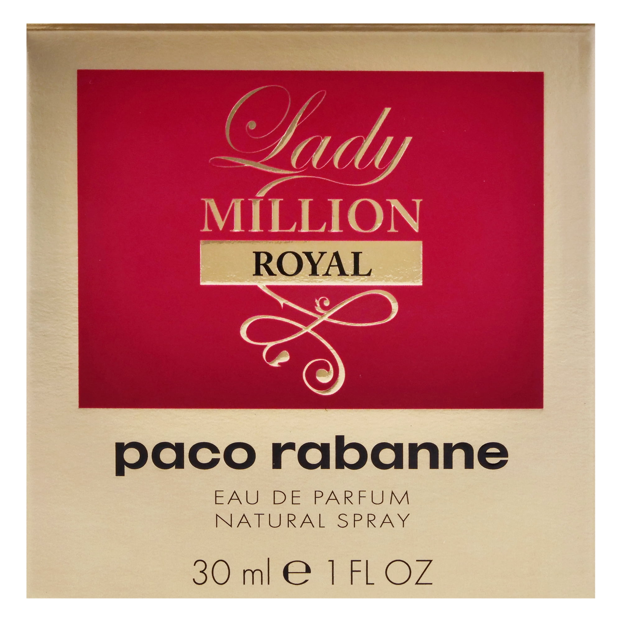 Paco Rabanne Lady Million Royal, 1 oz EDP Spray, Amber Woody