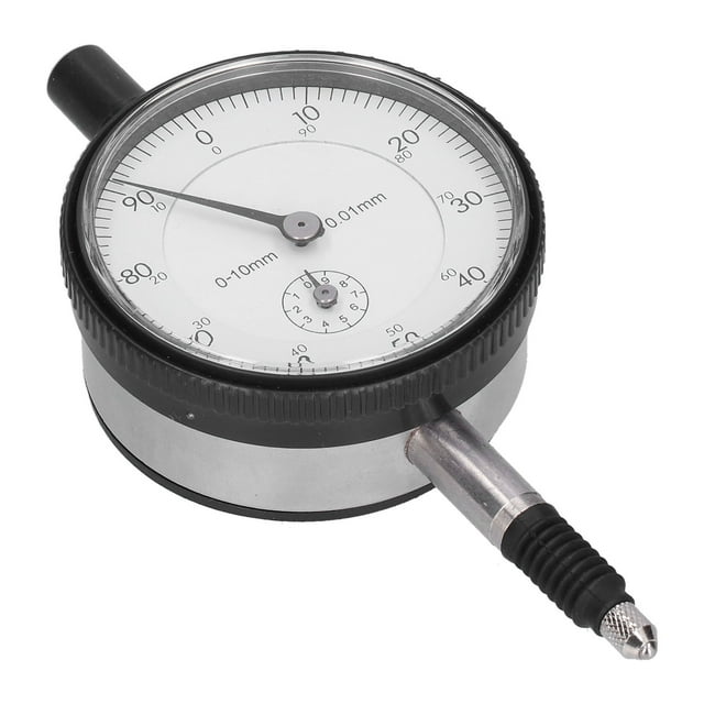 Indicadores De Carátula De Acero Inoxidable, Indicador De Carátula Resistente A La Corrosión De 2 Pulgadas De Diámetro, 0-10 Mm Para Medir Errores Mecánicos ANGGREK Adjustable Arm Dial Indicator