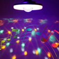 thumbnail image 5 of Colorful Disco Lighting RGB Color Changing Disco Ball Bulb ScrewIn LED Party Light Event Decoration Lights, 5 of 5